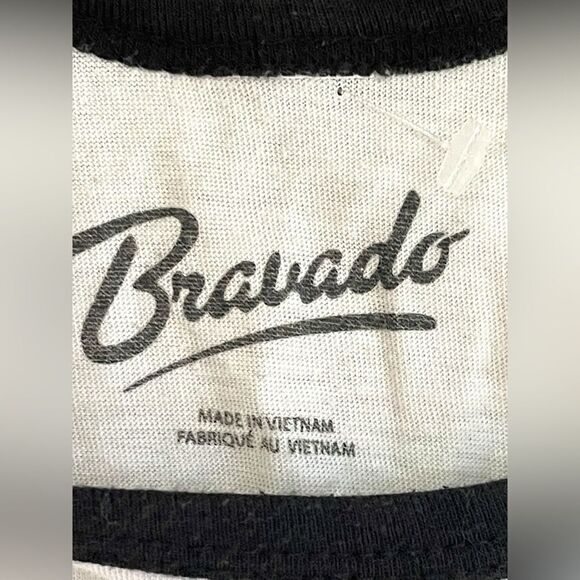 Rolling Stones Womens Medium 1994 Voodoo Lounge Tour Baseball-Style Tee • Raglan - Picture 11 of 13